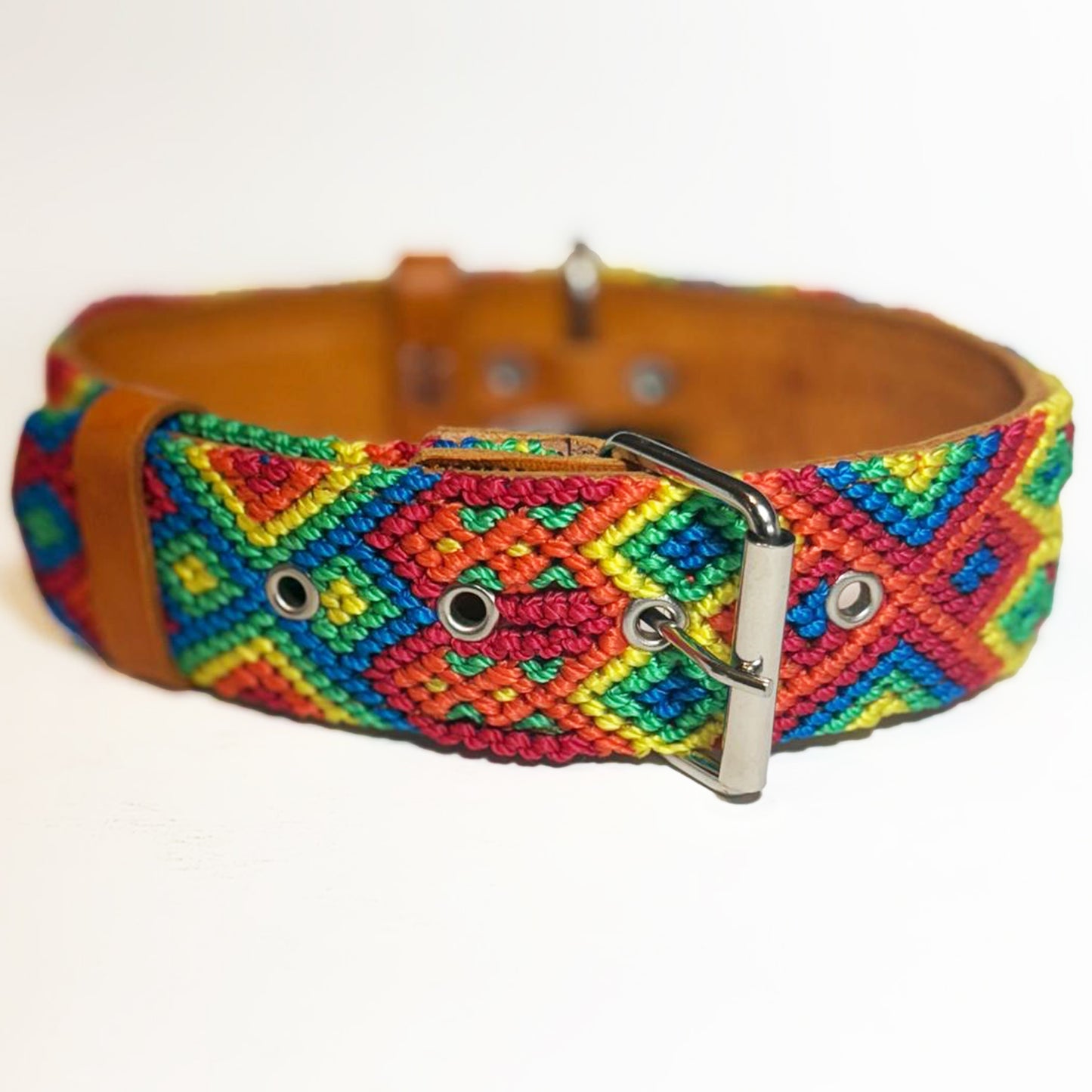 #44 -Large- Funhouse Dog Collar & Leash Set