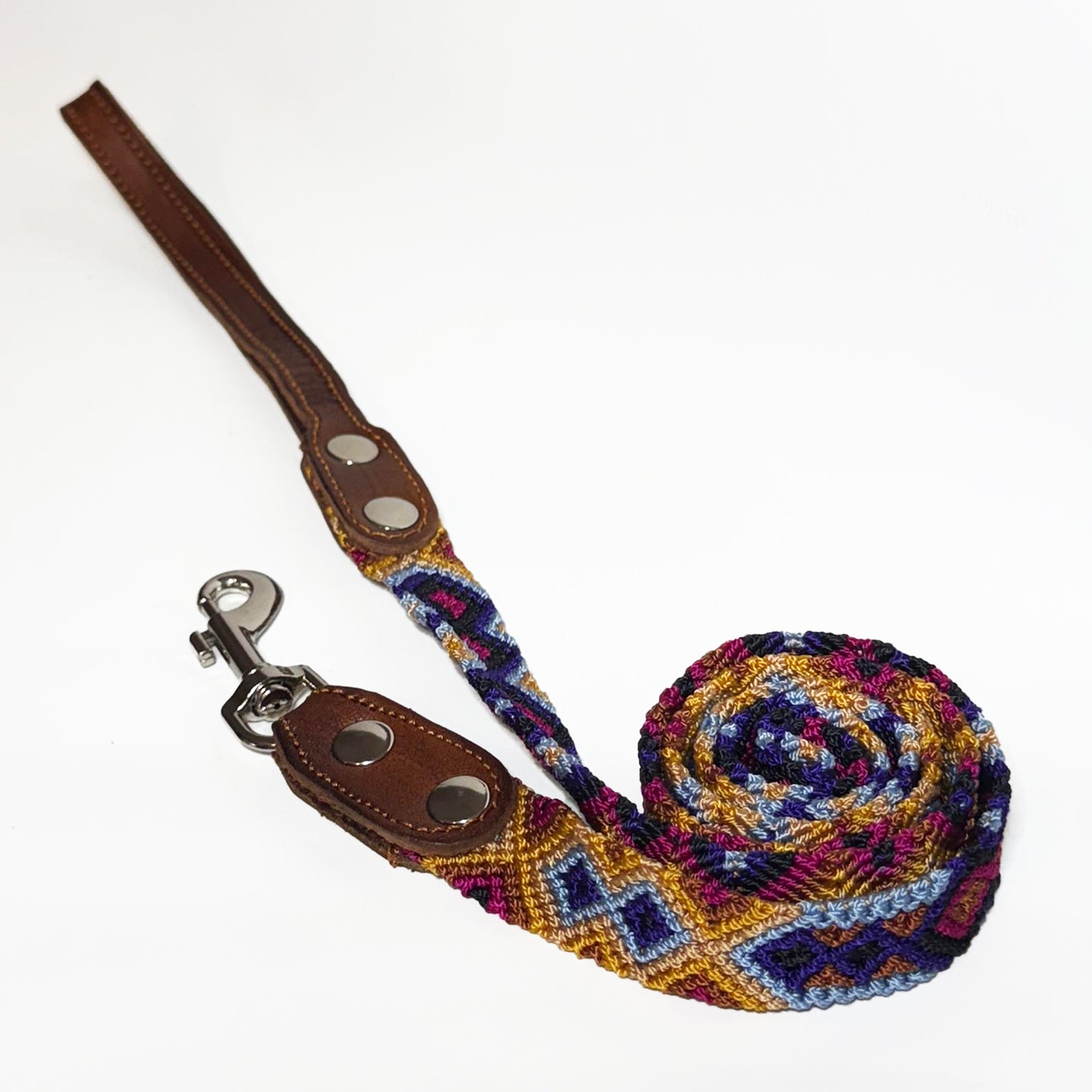 #20 -Medium- Blueberry Pie Collar & Leash Set
