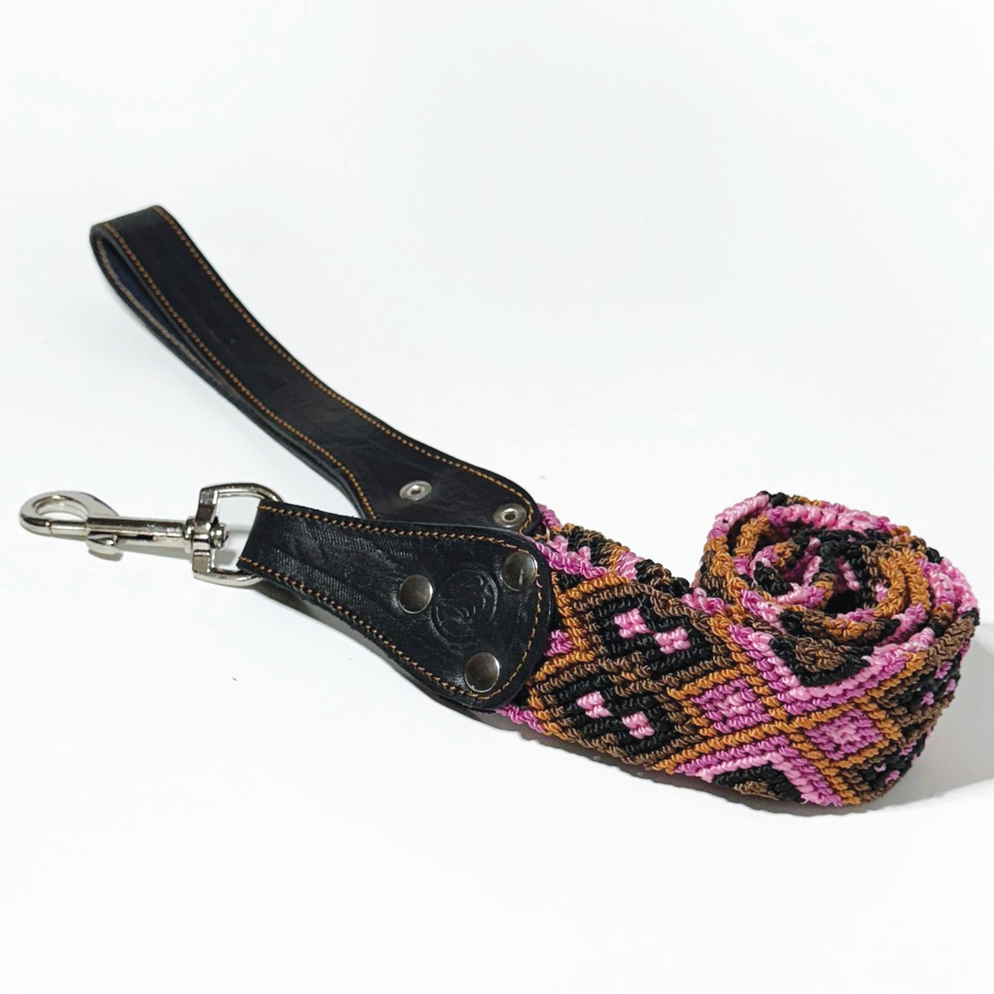 #56 -Large- Violet Dog Collar & Leash Set