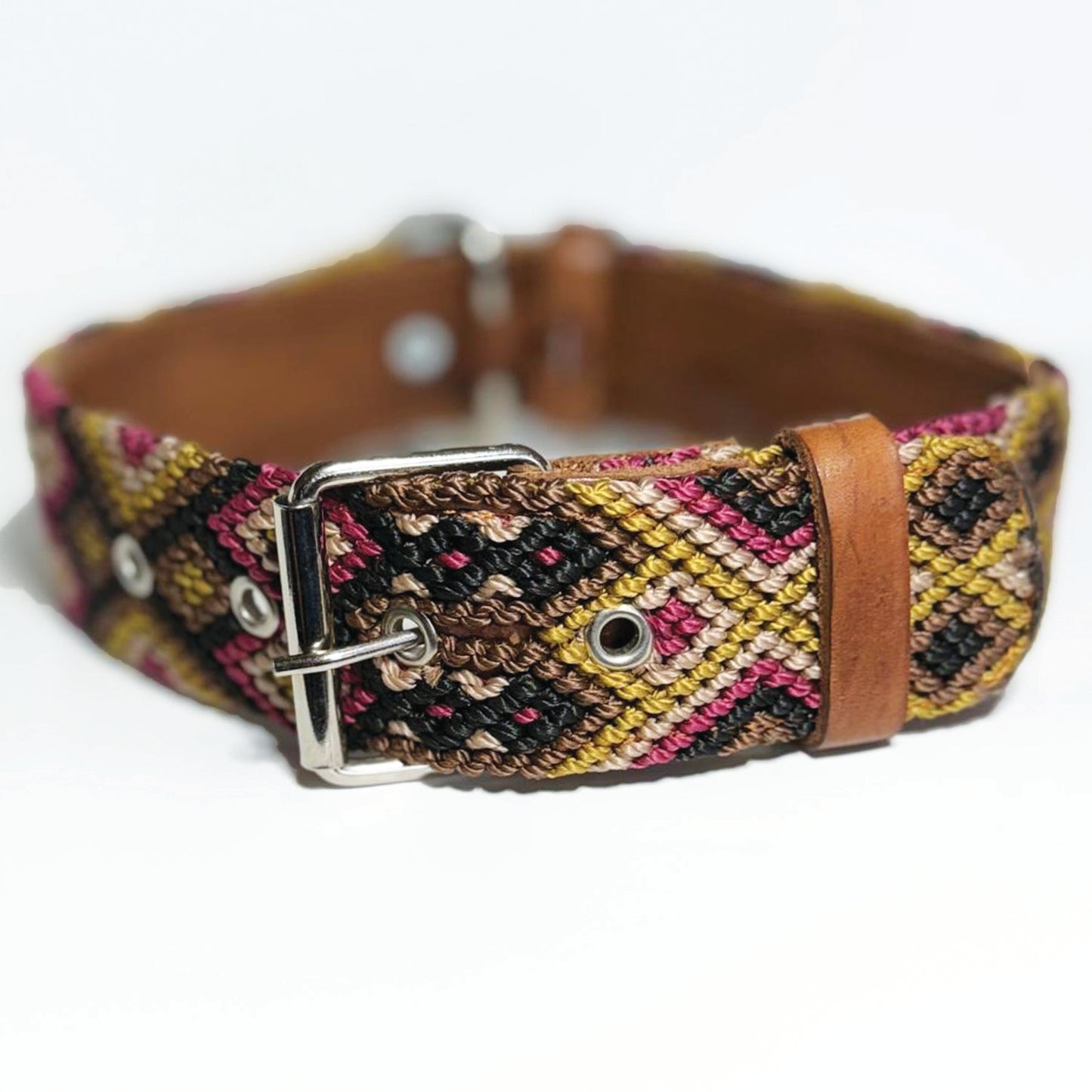 #40 -Large- Blackberry Dog Collar & Leash Set