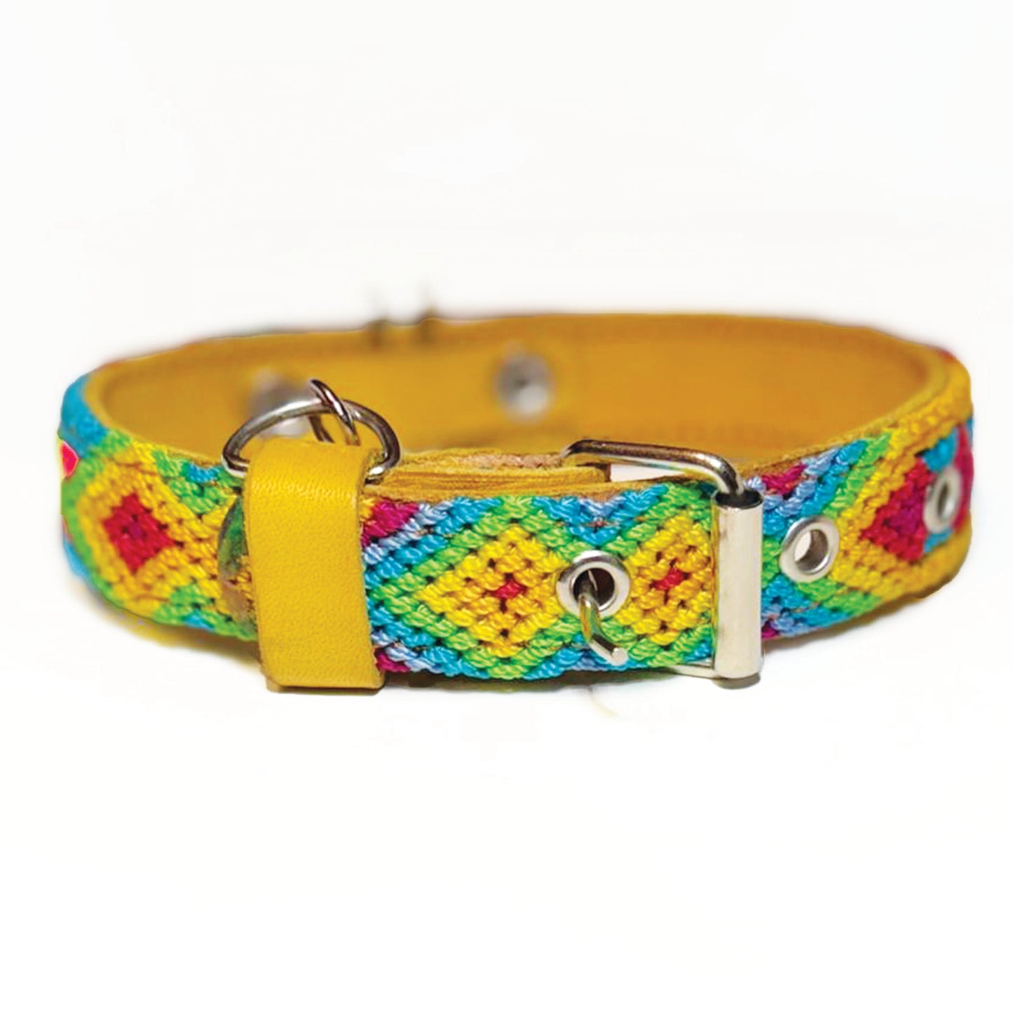 #06 -Small- Fruit Loop Dog Collar & Leash Set