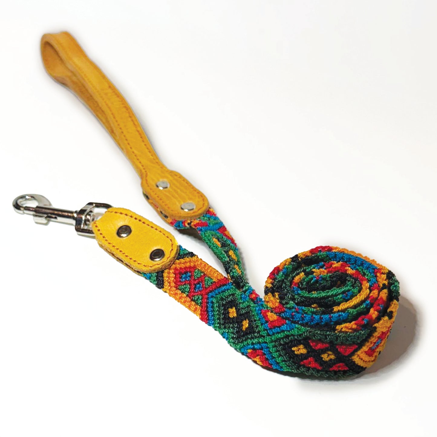#07 -Small- Jungle Dog Collar & Leash Set