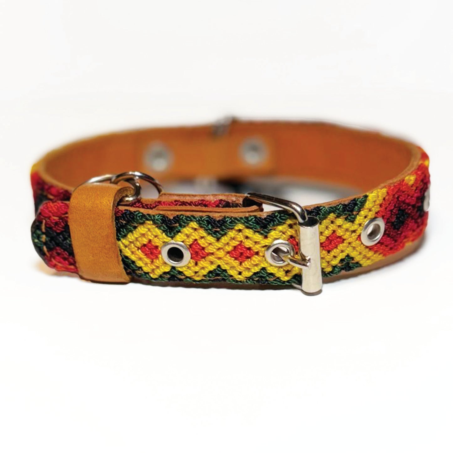 #02 -Small- Blaze Dog Collar & Leash Set
