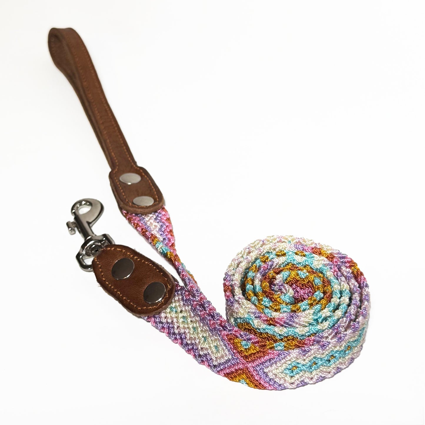 #16 -Medium- Birthday Cake Dog Collar & Leash Set