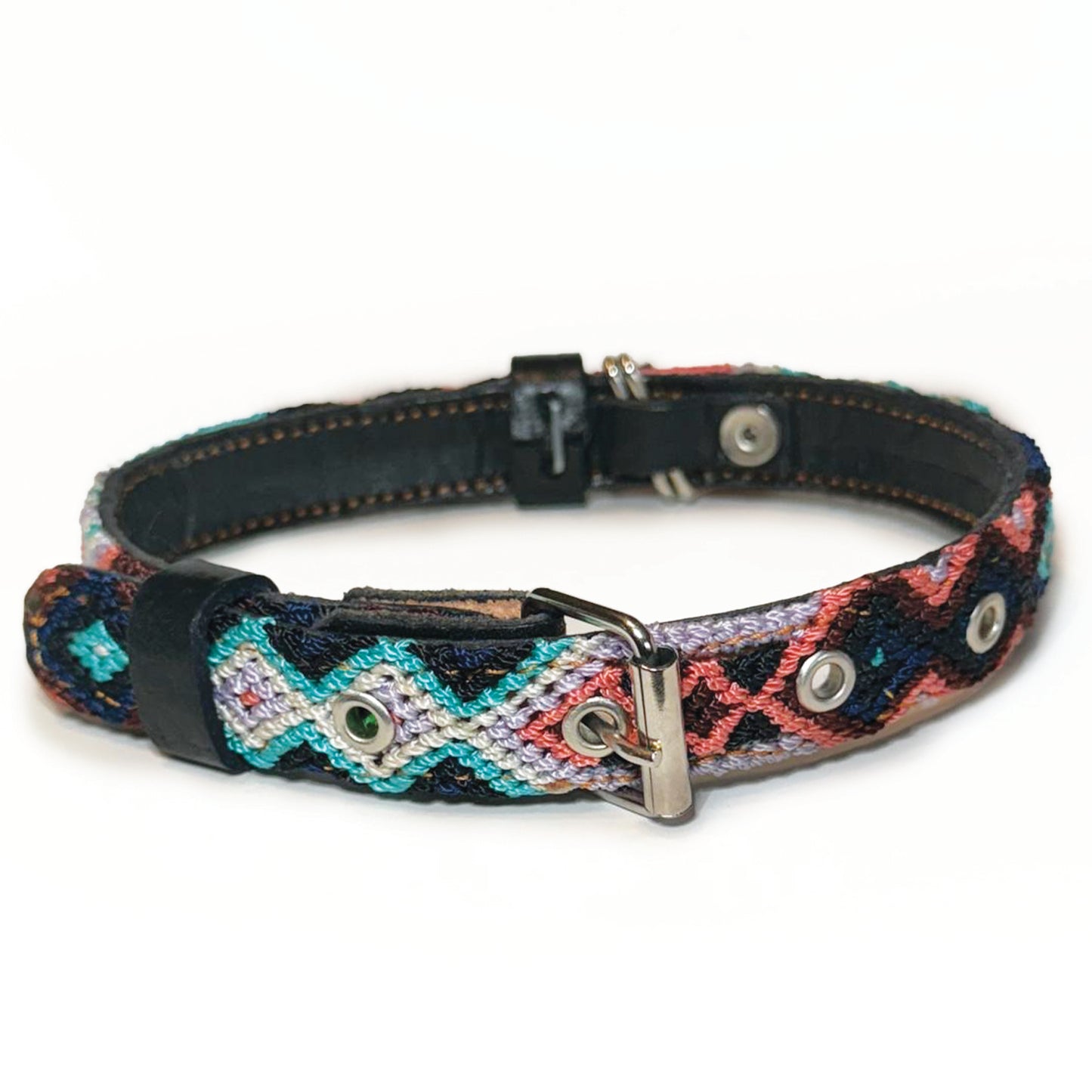 #17 -Medium- Glacier Dog Collar & Leash Set