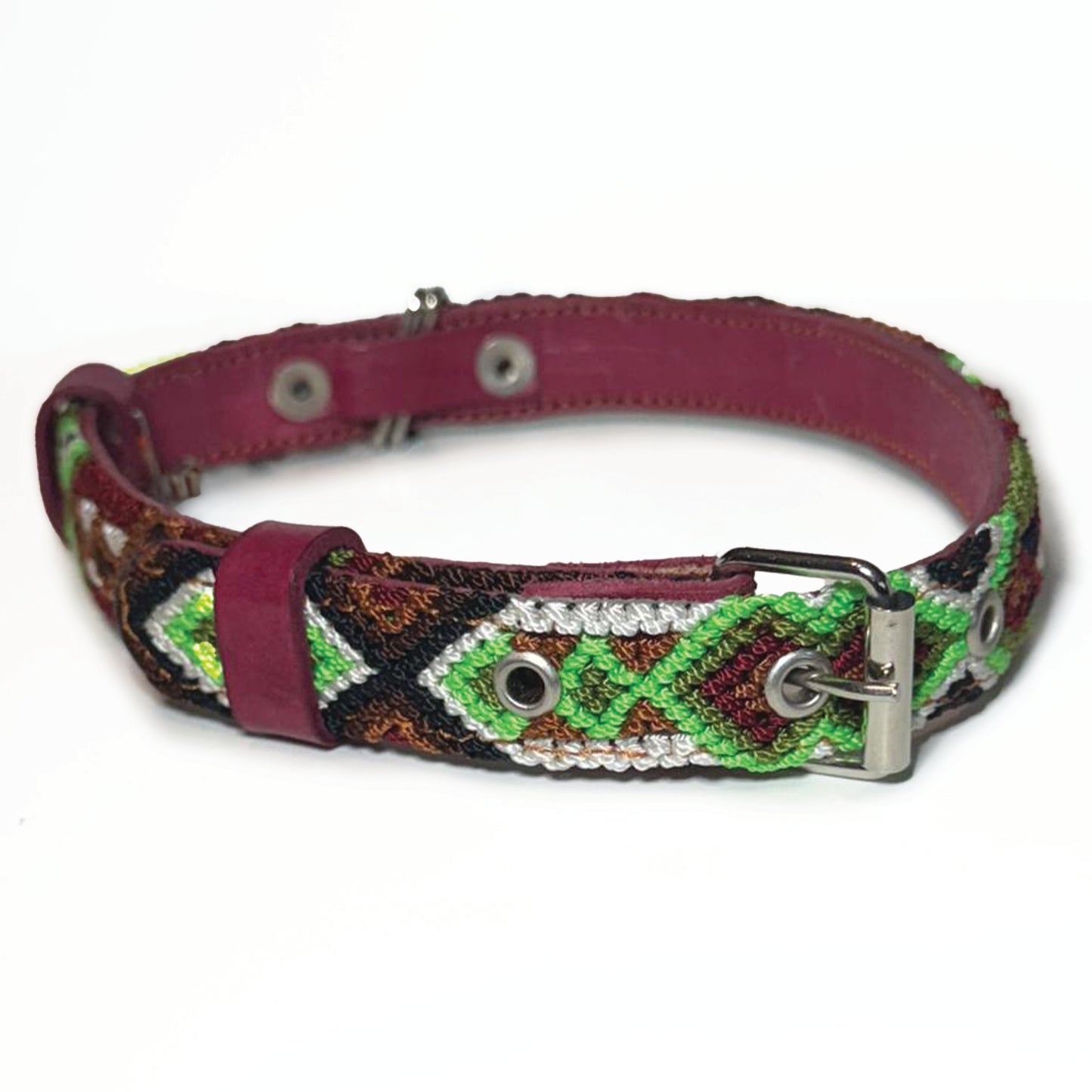 #22 -Medium-Verde Collar & Leash Set