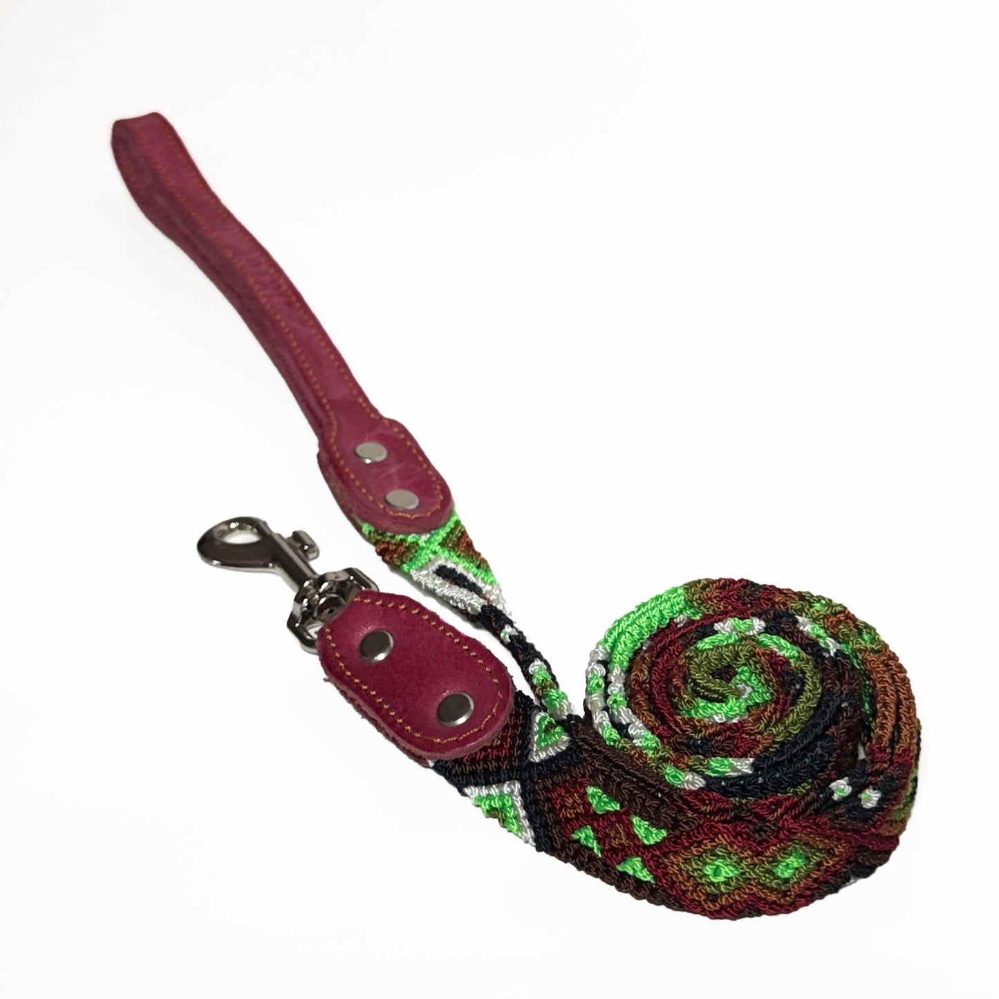 #22 -Medium-Verde Collar & Leash Set
