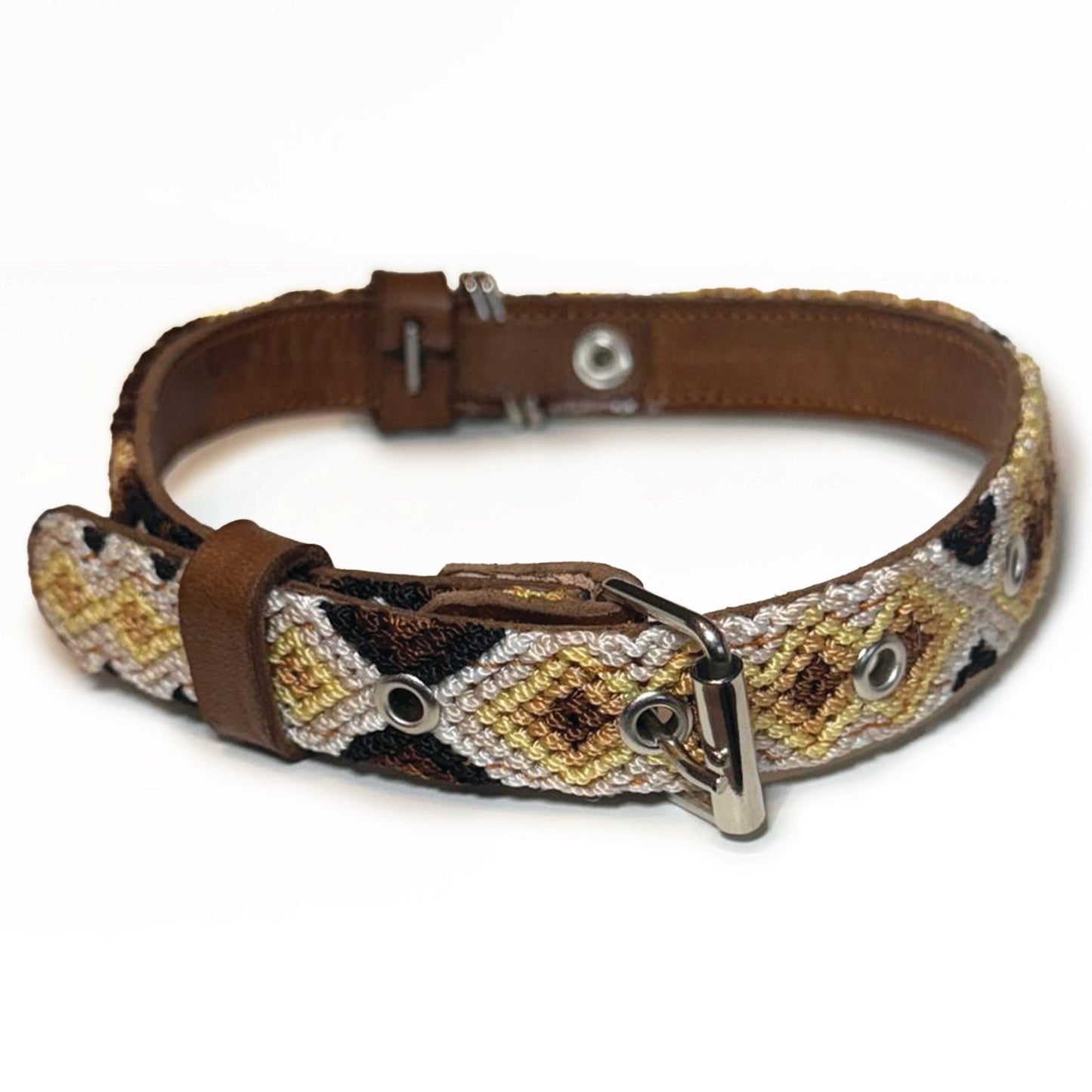 #23 -Medium- Coconut Collar & Leash Set