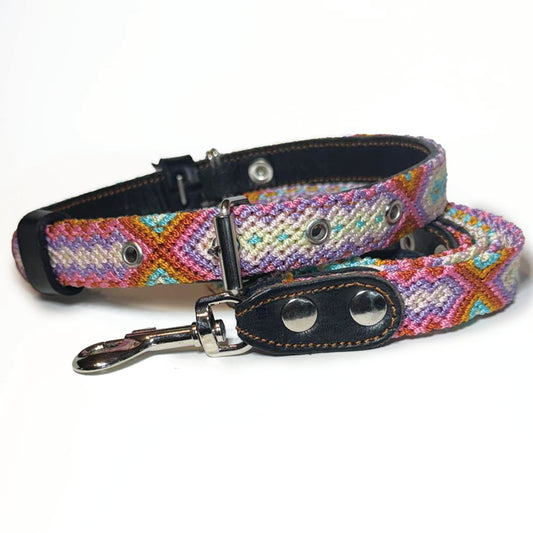 #30 -Medium- Unicorn Collar & Leash Set