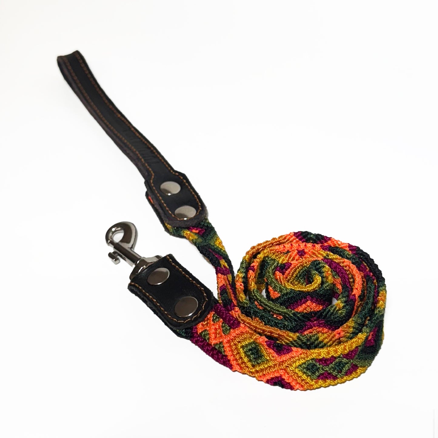 #34 -Medium- Sunrise Collar & Leash Set