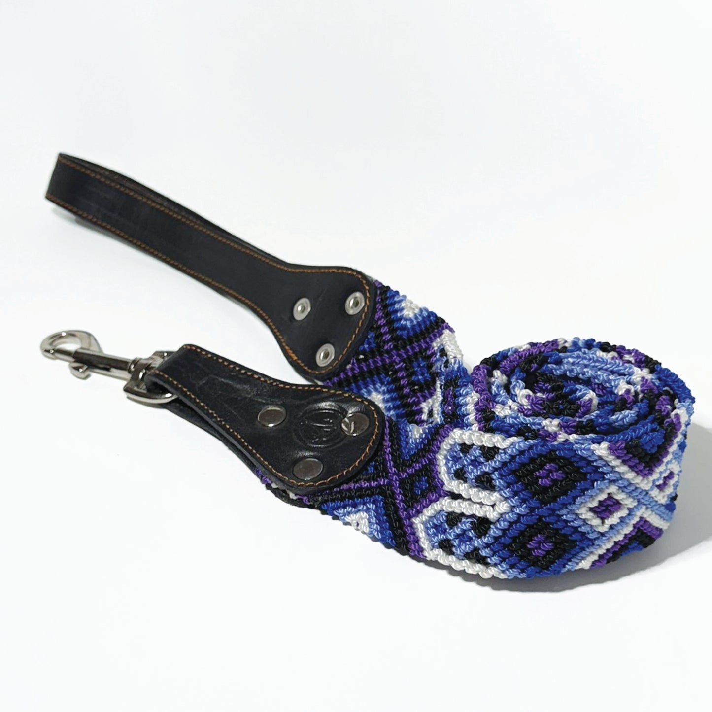 #45 -Large- Midnight Dog Collar & Leash Set