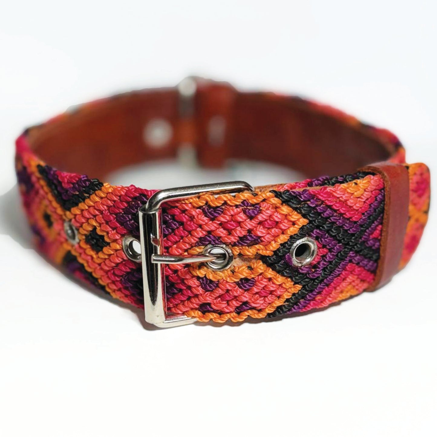 #42 -Large- Campfire Dog Collar & Leash Set