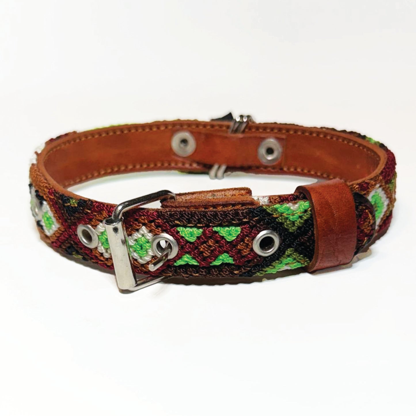 #05 -Small- Forest Dog Collar & Leash Set