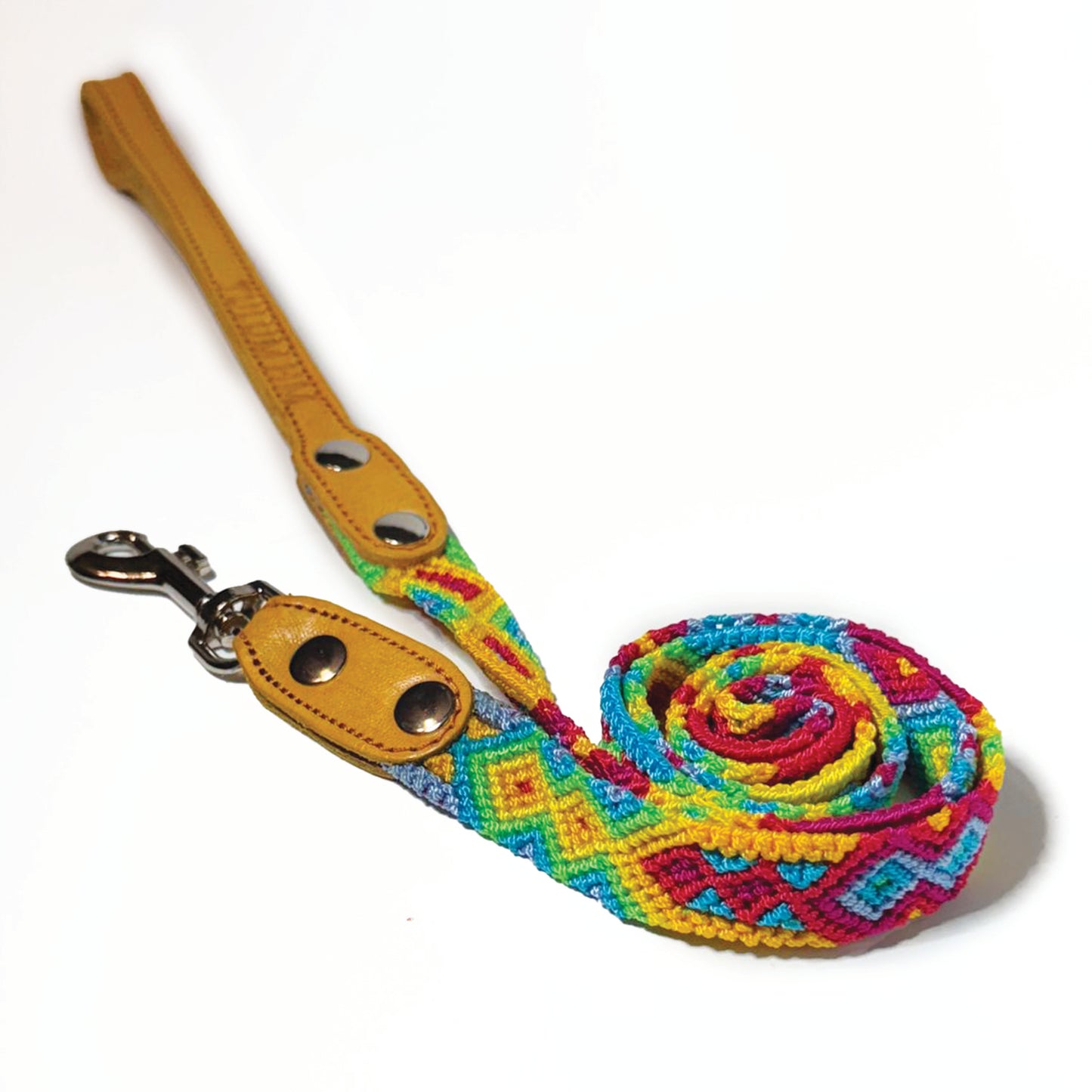 #06 -Small- Fruit Loop Dog Collar & Leash Set