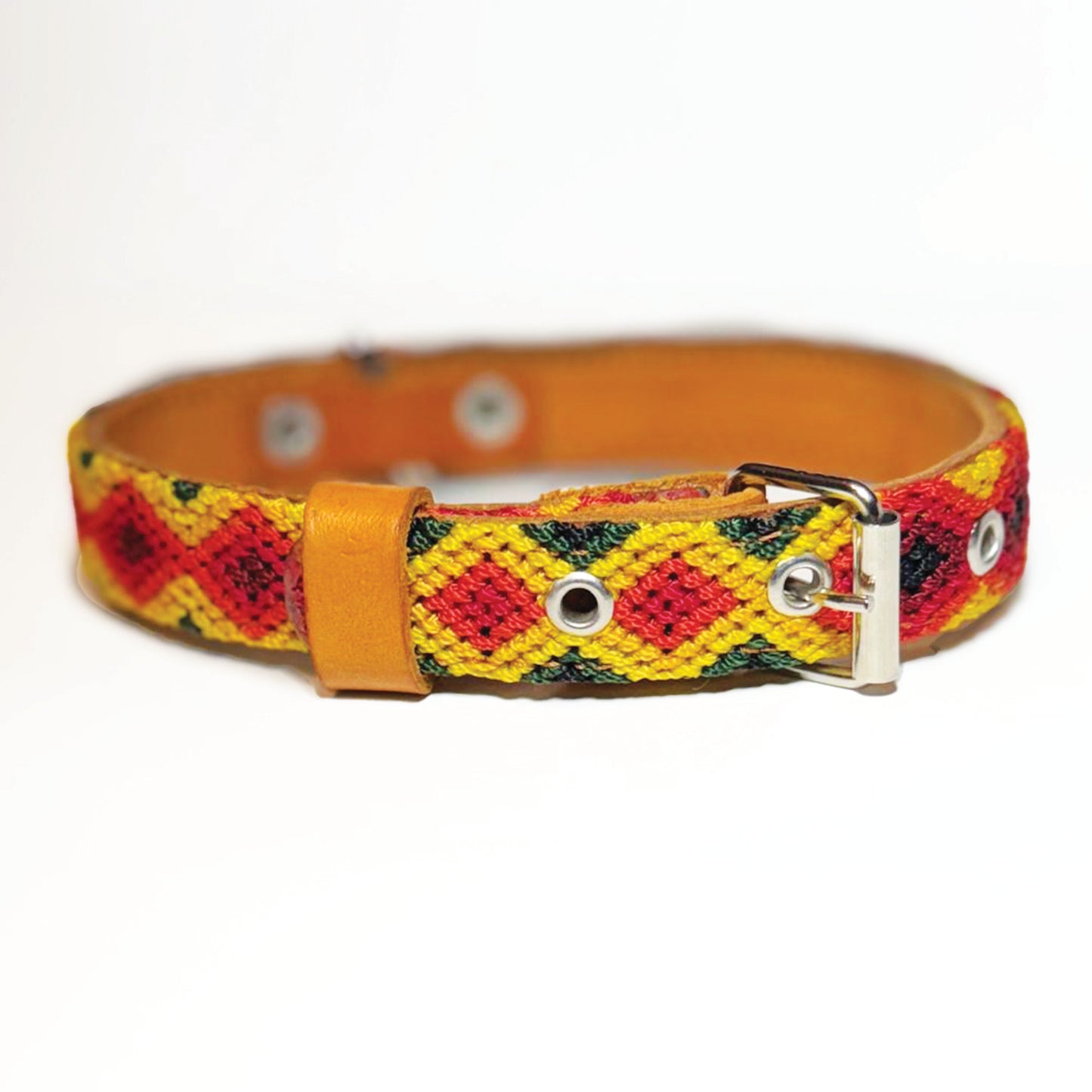 #03 -Small- Citrus Dog Collar & Leash Set