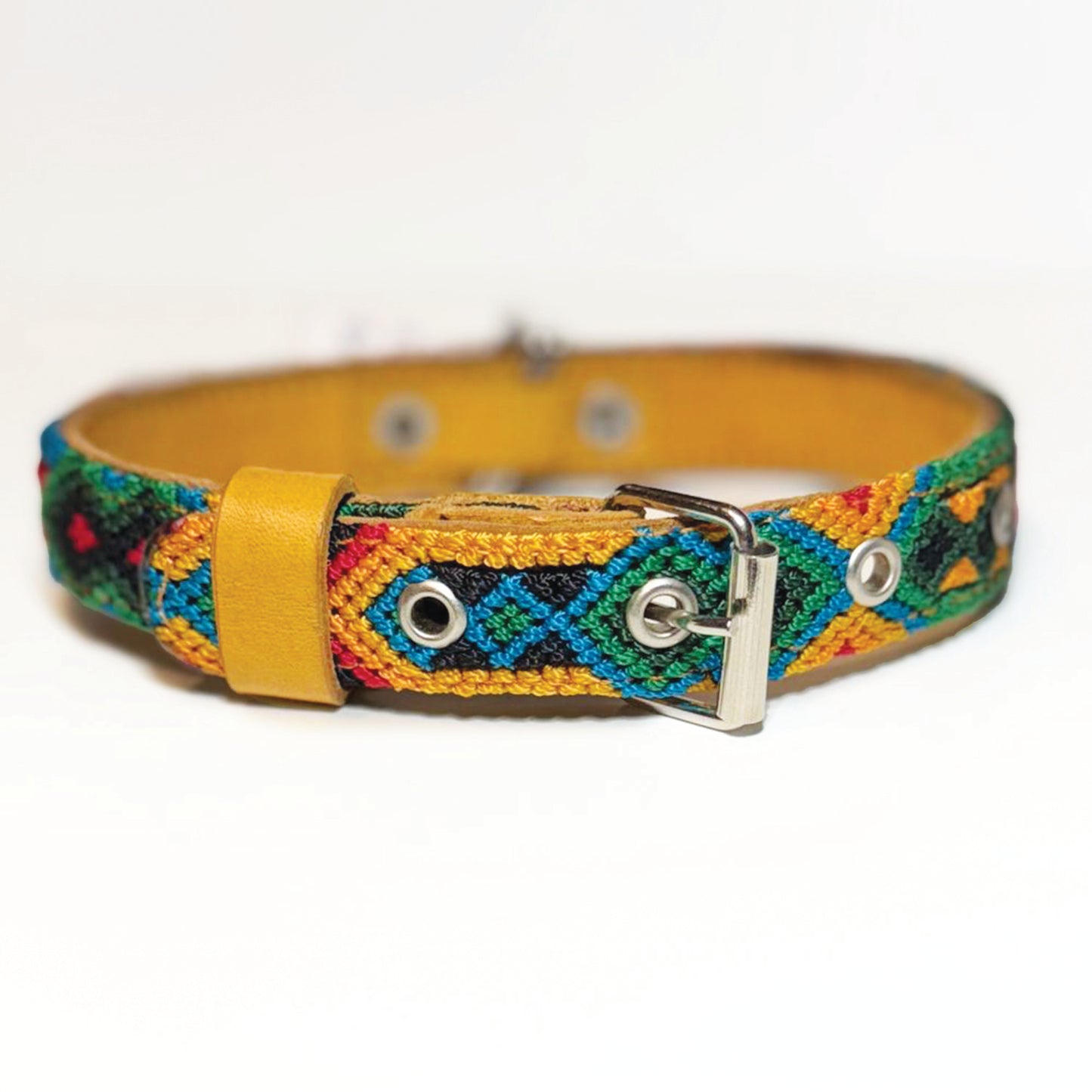 #07 -Small- Jungle Dog Collar & Leash Set