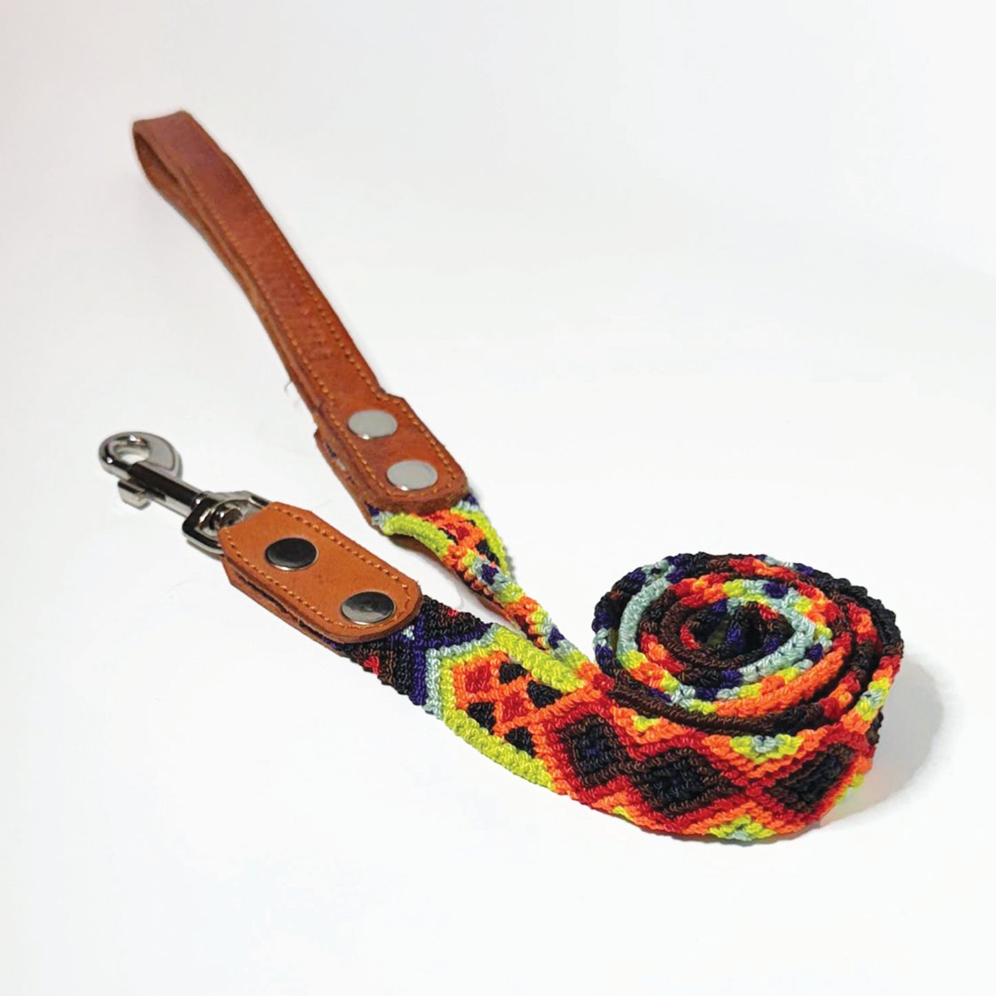 #10 -Small- Northern Lights  Dog Collar & Leash Set