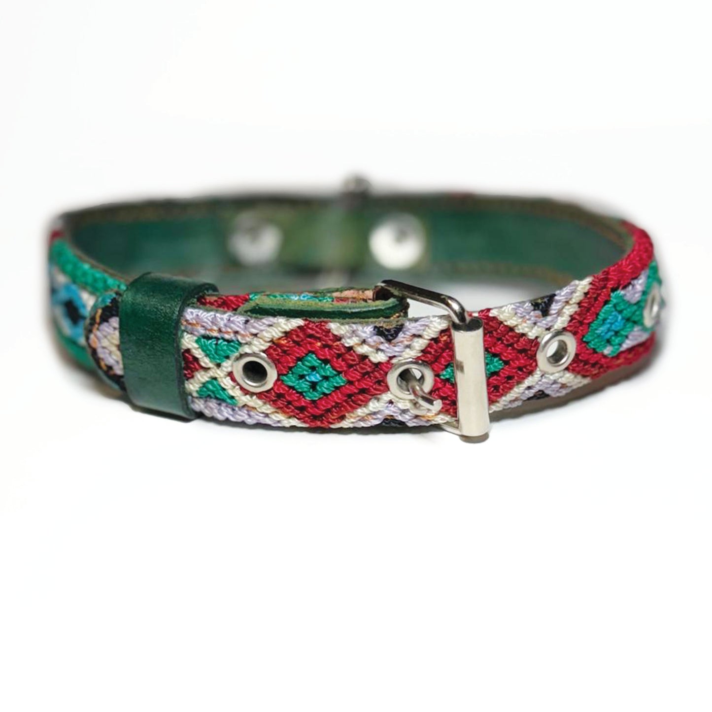 #11 -Small- Pineberry Dog Collar & Leash Set