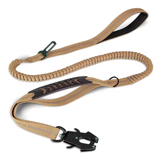 Beige Seat Belt Leash