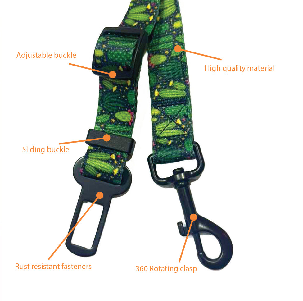 Cactus Seat Belt Leash