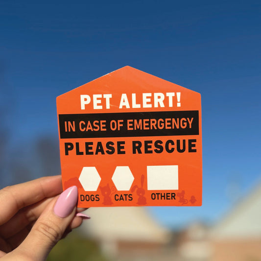 Pet Alarm Stickers