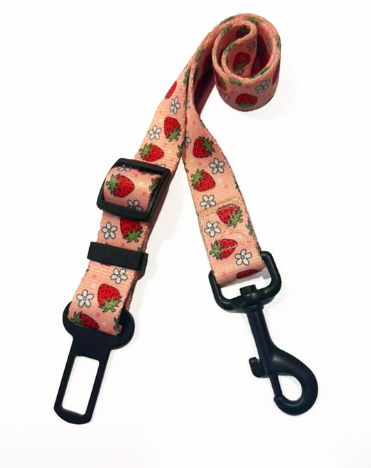 Strawberry Seat Belt Leash